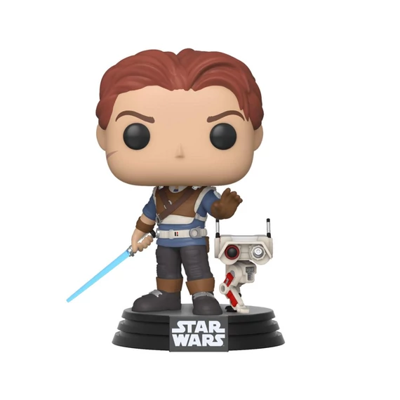 Star Wars Jedi Fallen Order Funko POP! Games Vinyl Figura - Cal Kestis & BD-1 9 cm #337