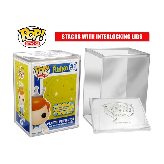x_fk6520 Funko POP! Stacks! Hard Acrylic Protective Case Védőtok