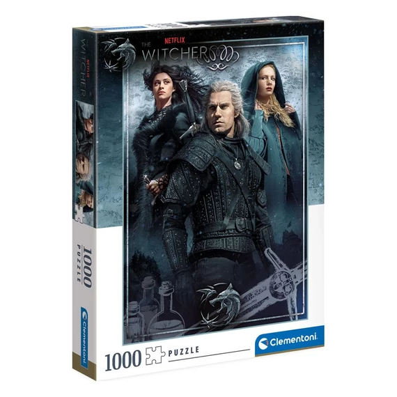 The Witcher Puzzle - Ciri, Yennefer és Geralt (1000 db-os)