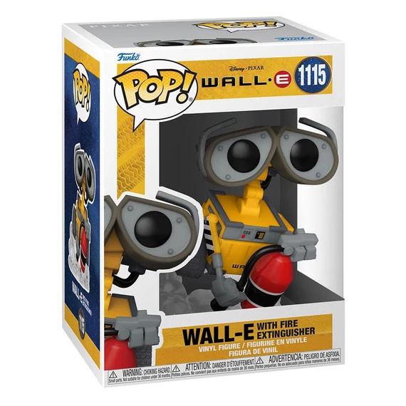 Wall-E POP! Movies Vinyl Figure Wall-E w/Fire Extinguisher 9 cm_fk58558