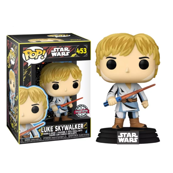 Star Wars Retro Series Funko POP! Vinyl Figura - Luke Skywalker 9 cm #453
