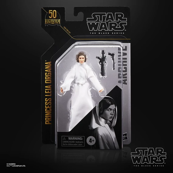 Star Wars Black Series 50th Anniversary Archive Akciófigura - Princess Leia Organa