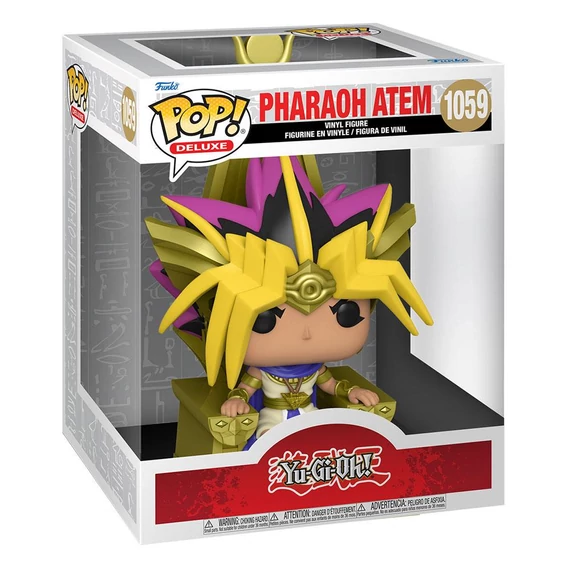 Yu-Gi-Oh! Deluxe POP! Animation Vinyl Figura - Atem Pharaoh Yugi 9 cm