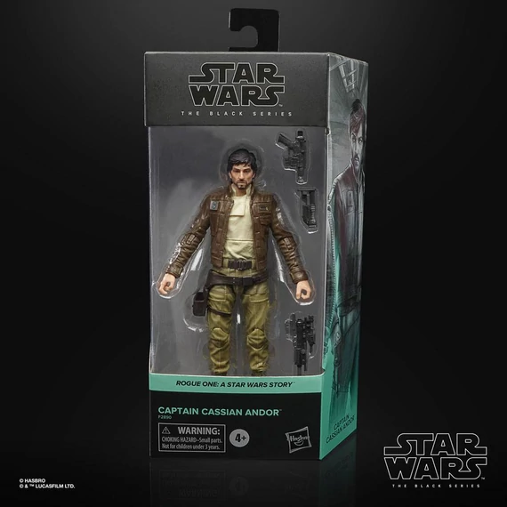 Star Wars The Black Series Akciófigura - Captain Cassian Andor 15 cm (Rogue One)