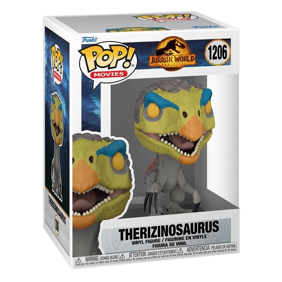 Jurassic World 3 Funko POP! Movies Vinyl Figura - Therizinosaurus 9 cm