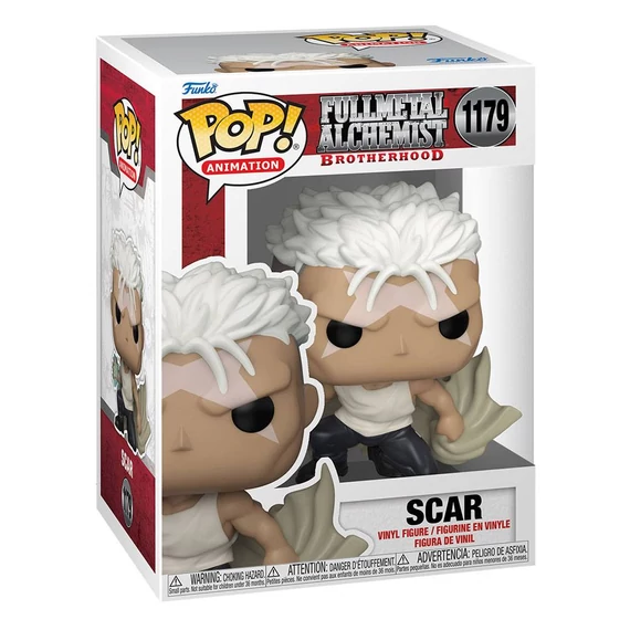 Fullmetal Alchemist Brotherhood Funko POP! Animation Vinyl Figura - Scar 9 cm #1179