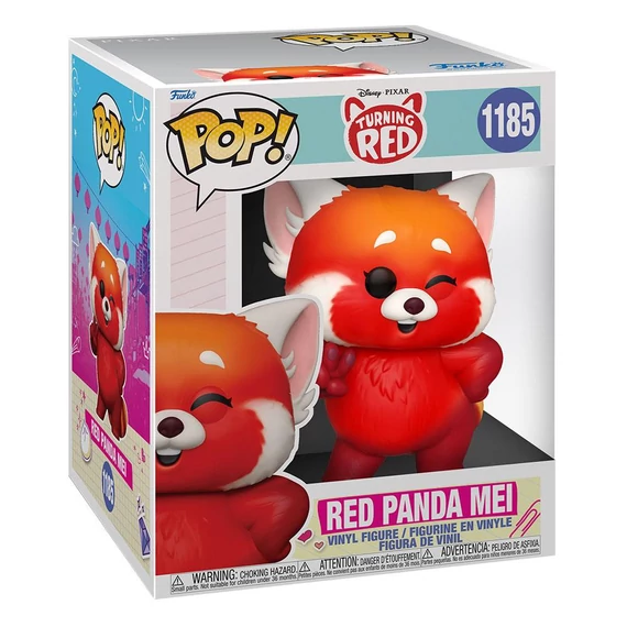 Turning Red Super Sized Funko POP! Vinyl Figura - Red Panda Mei 15 cm