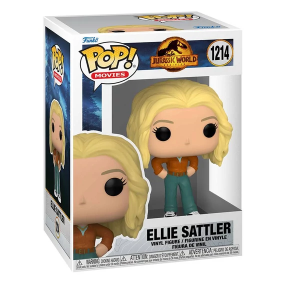 Jurassic World 3 Funko POP! Movies Vinyl Figura - Ellie Sattler 9 cm #1214
