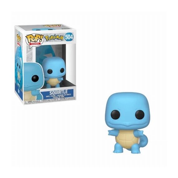Pokémon Funko POP! Games Vinyl Figura - Squirtle 9 cm
