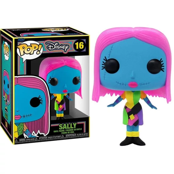 Nightmare before Christmas Blacklight Funko POP! Disney Vinyl Figure - Sally 9 cm