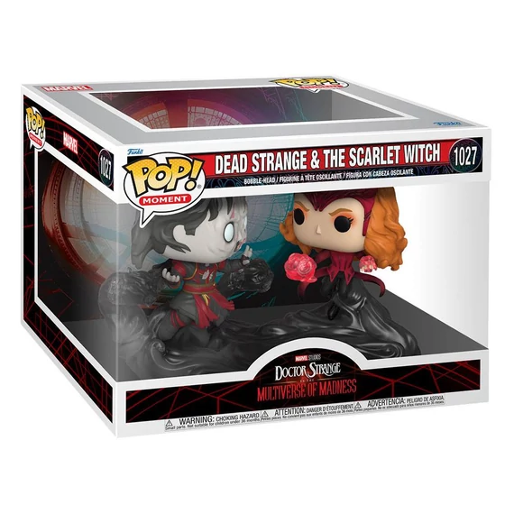 Doctor Strange in the Multiverse of Madness Funko POP Moment! Vinyl Figurák - Dead Strange & The Scarlet Witch 9 cm