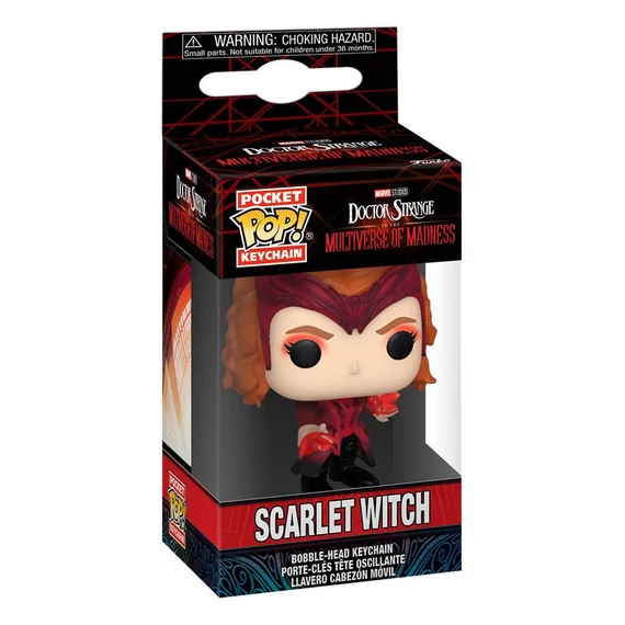 Doctor Strange in the Multiverse of Madness Pocket POP! Vinyl Kulcstartó - Scarlet Witch 4cm