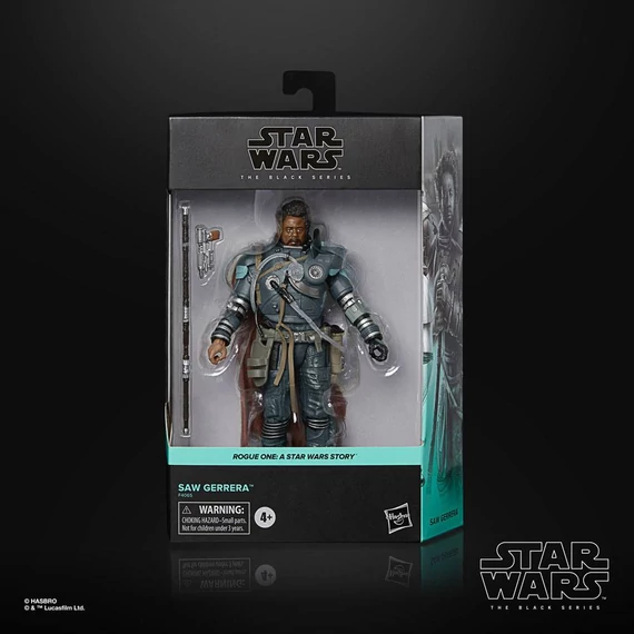 Star Wars: Rogue One Black Series 2023 Deluxe Akciófigura - Saw Gerrera 15 cm