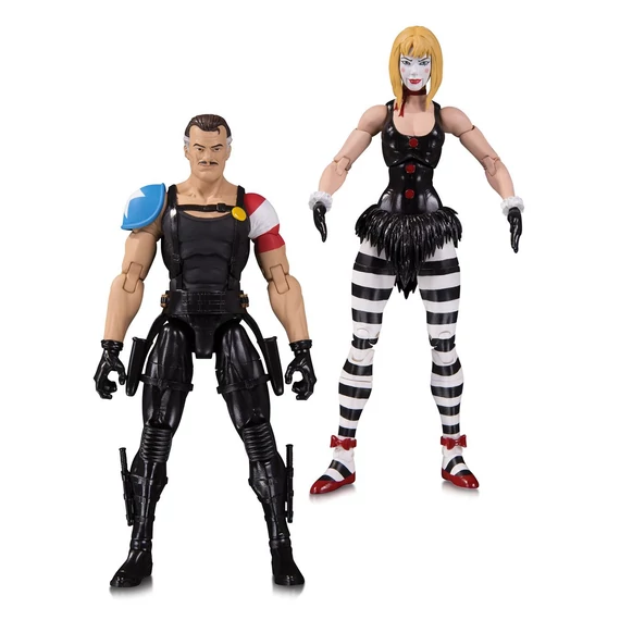 Doomsday Clock Akciófigurák - The Comedian & Marionette 18 cm