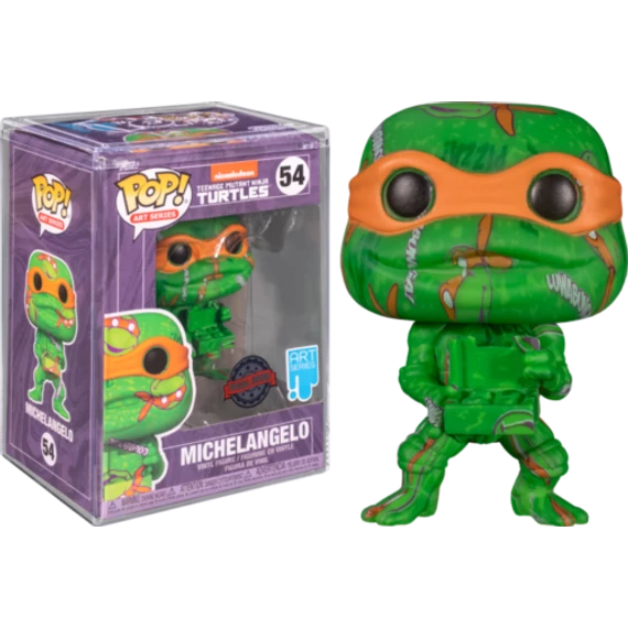 TMNT 2 Art Series Funko POP! Figura - Michaelangelo (Exclusive)