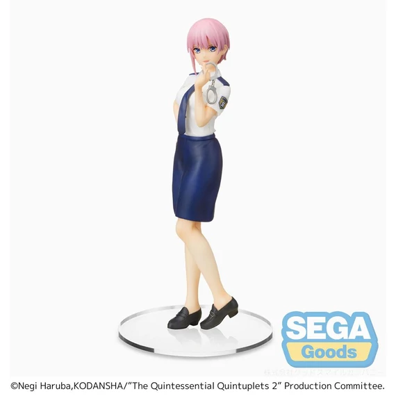 The Quintessential Quintuplets 2 SPM PVC Szobor - Ichika Nakano Police Ver. 21 cm