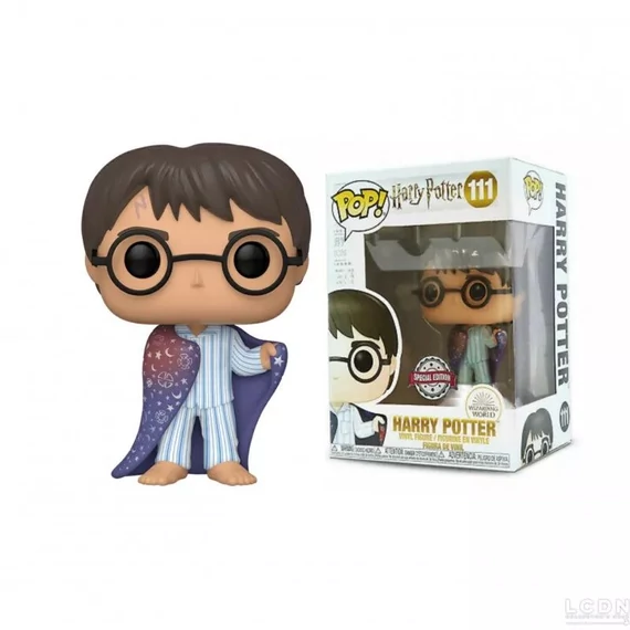 Harry Potter Funko POP! Vinyl Figura - Harry Potter in Invisible Cloak (Exclusive) 9 cm #111
