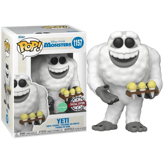 Monsters Inc. 20th Anniversary Funko POP! Disney Vinyl Figura - Yeti (SC) (Exclusive) #1157