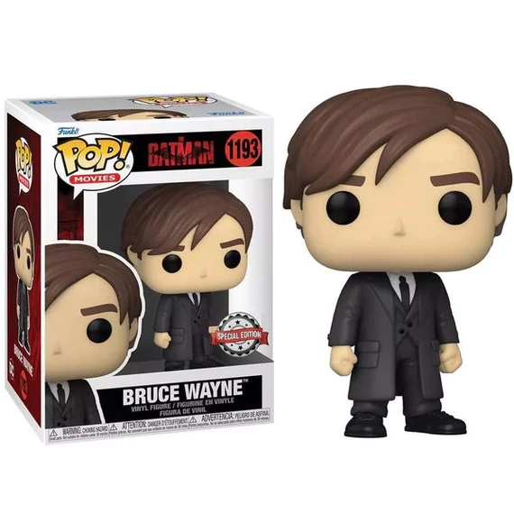 Batman POP! Heroes Vinyl Figura - Bruce Wayne in Suit (Exclusive)