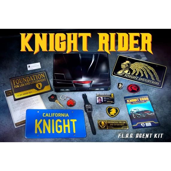 Knight Rider Ajándékszett - F.L.A.G Agent Kit