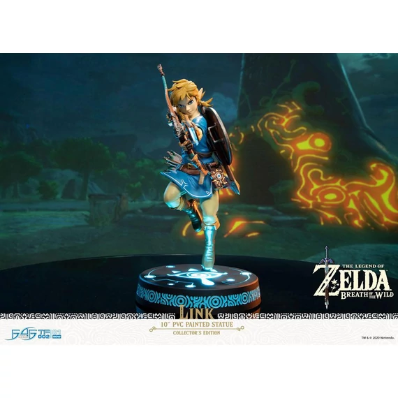 The Legend of Zelda Breath of the Wild PVC Szobor - Link Collector's Edition 25 cm