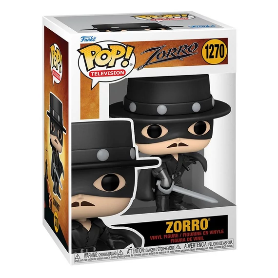 Zorro POP! TV Vinyl Figura - Zorro Anniversary 9 cm