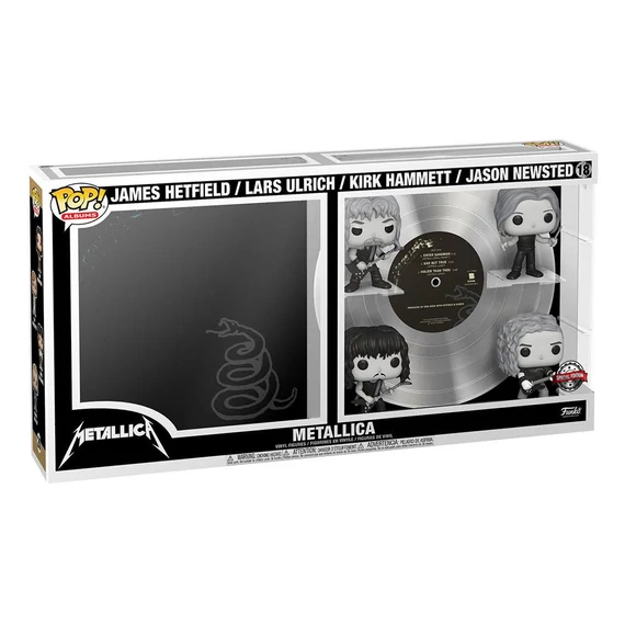 Metallica Funko POP! Albums DLX Vinyl Figurák - Metallica (B&W) 9 cm