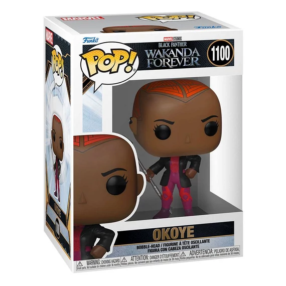 Black Panther: Wakanda Forever Funko POP! Marvel Vinyl Figura - Okoye 9 cm #1100