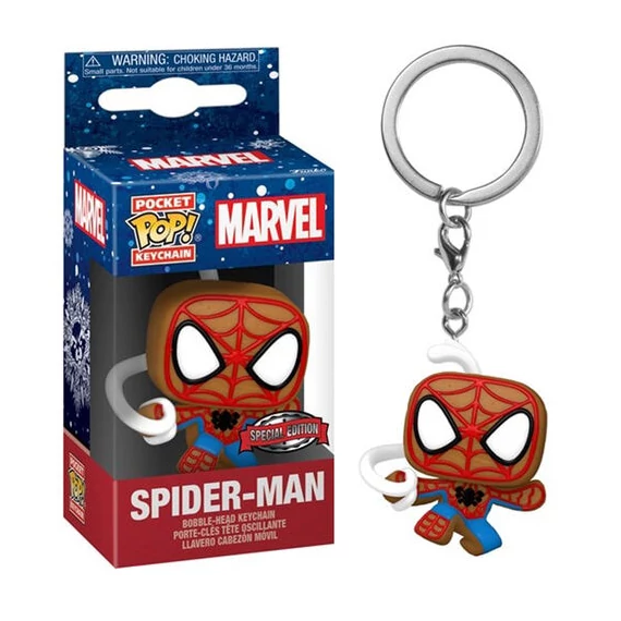 Marvel Comics Pocket POP! Kulcstartó - Spider-Man