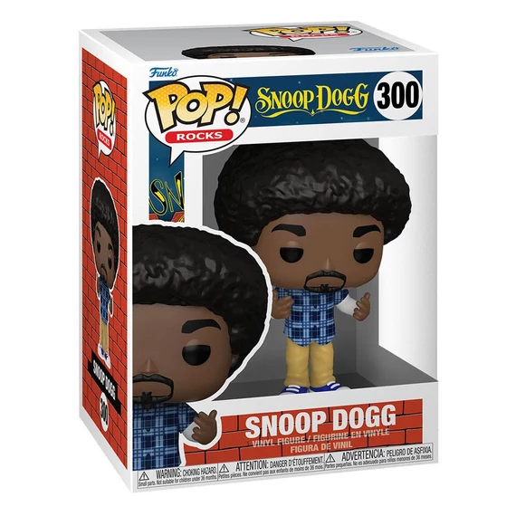 Snoop Dogg Funko POP! Rocks Vinyl Figura - Snoop Dogg 9 cm #300