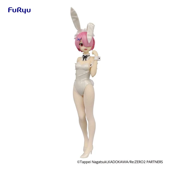 Re:Zero BiCute Bunnies PVC Szobor - Ram White Pearl Color Ver. 30 cm