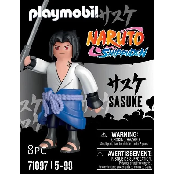 Naruto Shippuden Playmobil Figura - Sasuke