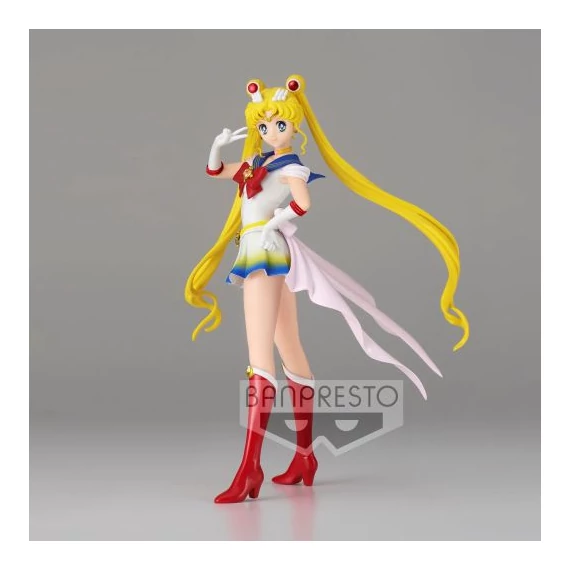 Sailor Moon Eternal Glitter & Glamours PVC Szobor - Super Sailor Moon II Ver. B (Pretty Guardian) 23 cm