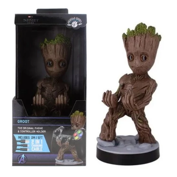 Marvel Comics Kontroller/Telefon tartó Figura - Groot 20 cm