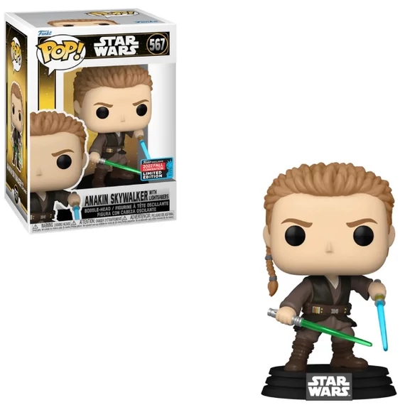 Star Wars Funko POP! Figura - Anakin Skywalker with Dual Sabers (2022 Fall Convention Exclusive)