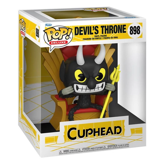 Cuphead Deluxe Funko POP! figura - Devil in Chair 9 cm