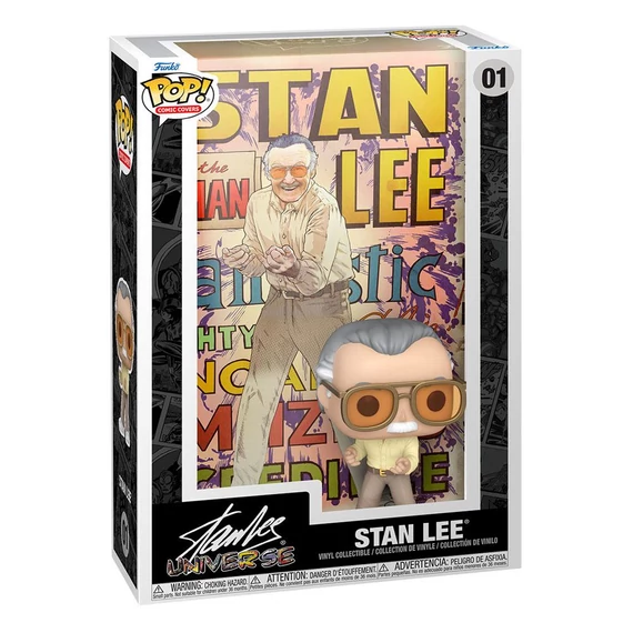 Marvel Comics POP! Comic Cover Vinyl Figura - Stan Lee 9 cm