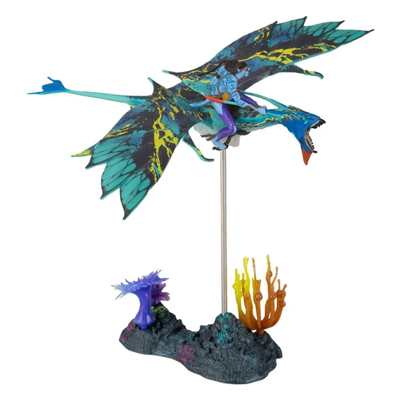 Avatar: The Way of Water W.O.P Deluxe Akciófigura - Banshee Rider Neytiri