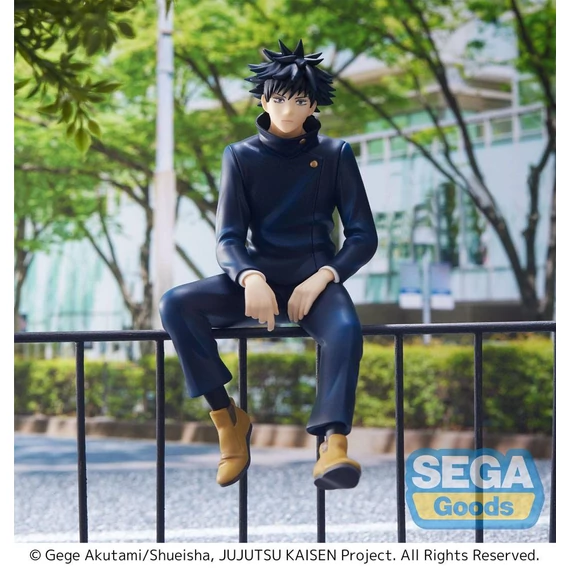 Jujutsu Kaisen PM Perching PVC Szobor - Megumi Fushiguro 16 cm
