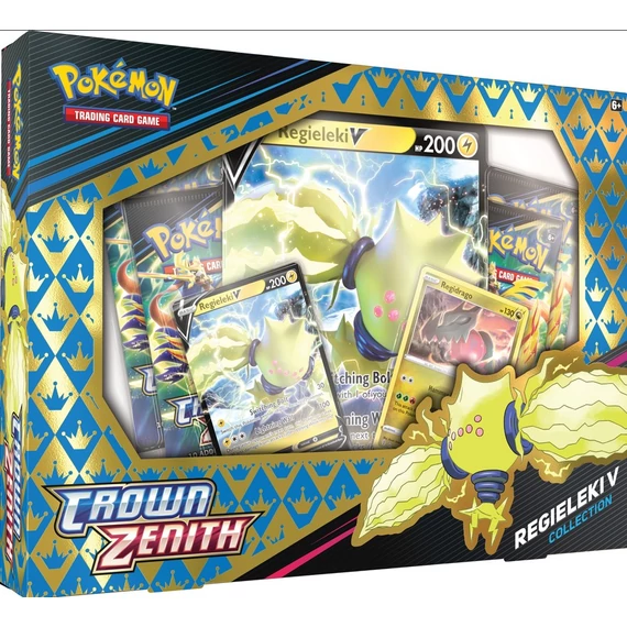 Pokémon TCG - Sword & Shield 12.5 Crown Zenith Regieleki V / Regidrago V Box