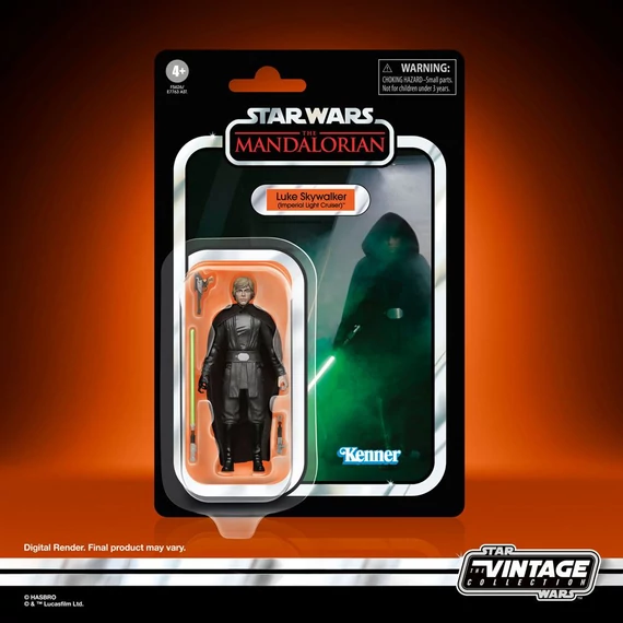 Star Wars The Mandalorian Vintage Collection Akciófigura - Luke Skywalker (Imperial Light Cruiser) 10 cm