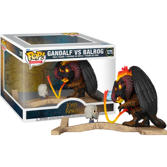 Lord of the Rings Funko POP! Moments Figura - Gandalf vs Balrog (Exclusive) #1275