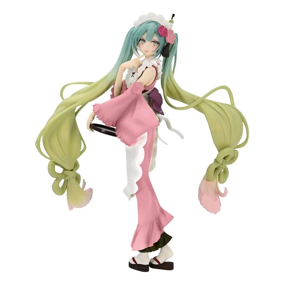 Hatsune Miku Exceed Creative PVC Szobor - Hatsune Miku Matcha Green Tea Parfait Another Color Ver. 20 cm