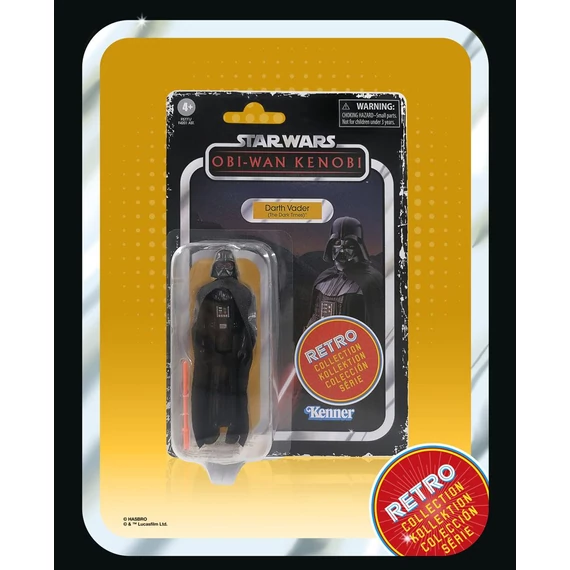 Star Wars: Obi-Wan Kenobi Retro Collection 2022 Akciófigura - Darth Vader (The Dark Times) 10 cm