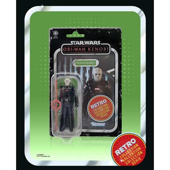 Star Wars: Obi-Wan Kenobi Retro Collection 2022 Akciófigura - Grand Inquisitor 10 cm