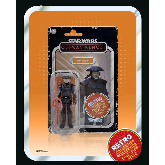 Star Wars: Obi-Wan Kenobi Retro Collection 2022 Akciófigura - Fifth Brother 10 cm