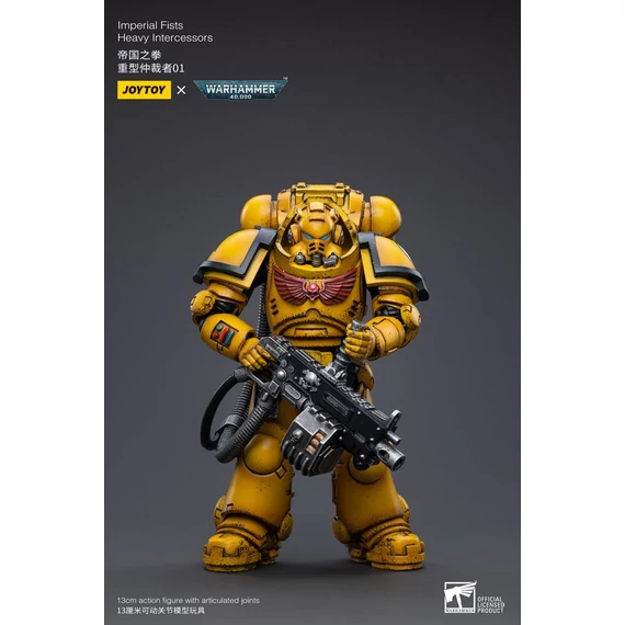 Warhammer 40k Akciófigura - 1/18 Imperial Fists Heavy Intercessors 01 13 cm
