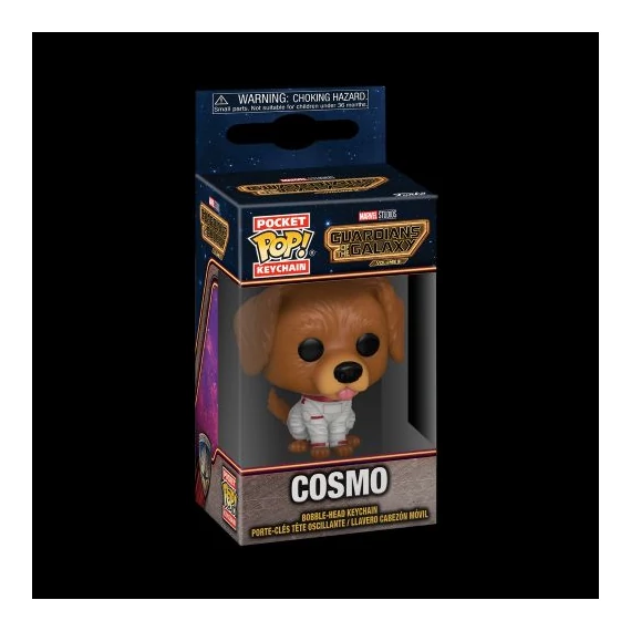 Guardians of the Galaxy 3 Funko Pocket POP! Kulcstartó - Cosmo 4 cm