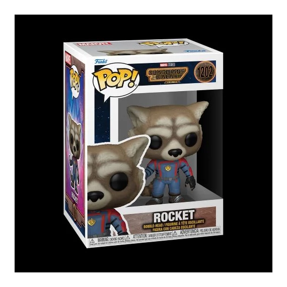 Guardians of the Galaxy 3 Funko POP! Figura - Rocket 9 cm #1202