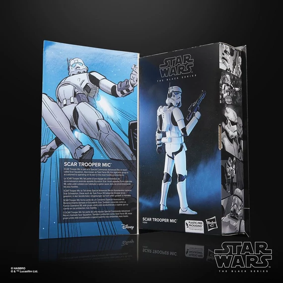 Star Wars Jedi: Survivor Black Series Akciófigura - SCAR Trooper Mic 15 cm